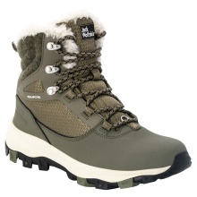 Jack Wolfskin Winterstiefel Everquest High Texapore (warm, wasserdicht, PFC-Frei) khakigrün Damen